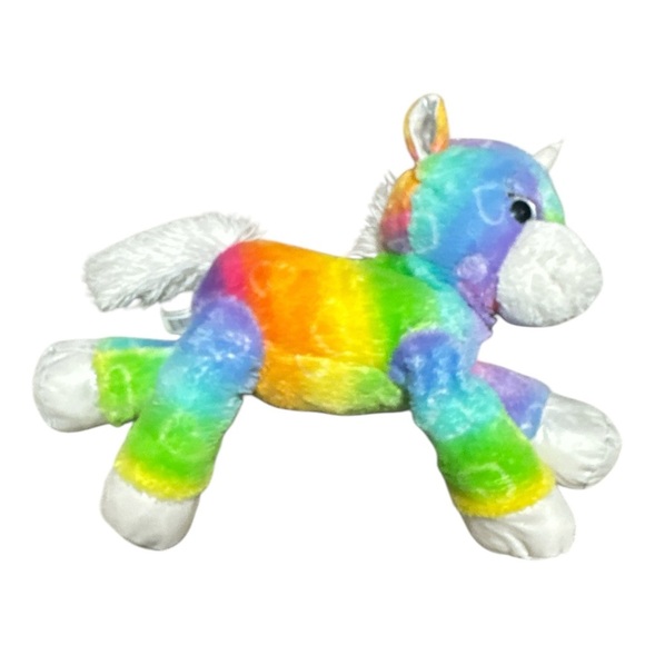 Rainbow Plush Unicorn Toy - Picture 3 of 4